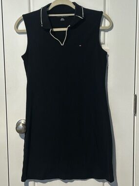 Tommy Hilfiger Sleeveless Polo Dress in Navy Small